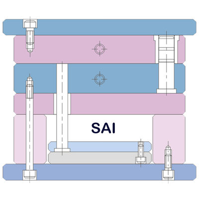 La base 1050 di muffa di precisione di ASTM ha personalizzato la macinazione di precisione della base di appoggio della muffa